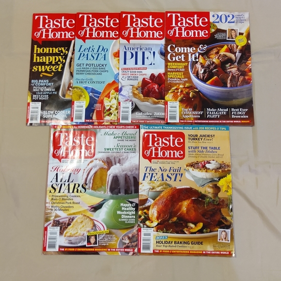 Taste Of Home Other Taste Of Home Magazines 6 Issues 25 Poshmark